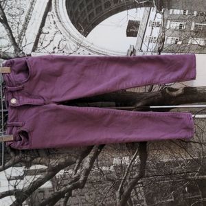 GAP purple girl denim jeans